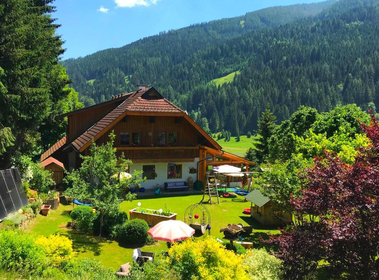 Ferienwohnung Haus Lindenkreuz Bad Kleinkirchheim Exterior foto